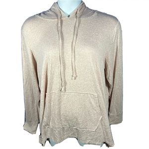 Workshop Hooded Sweatshirt Pink Plus sz 3X Hoodie